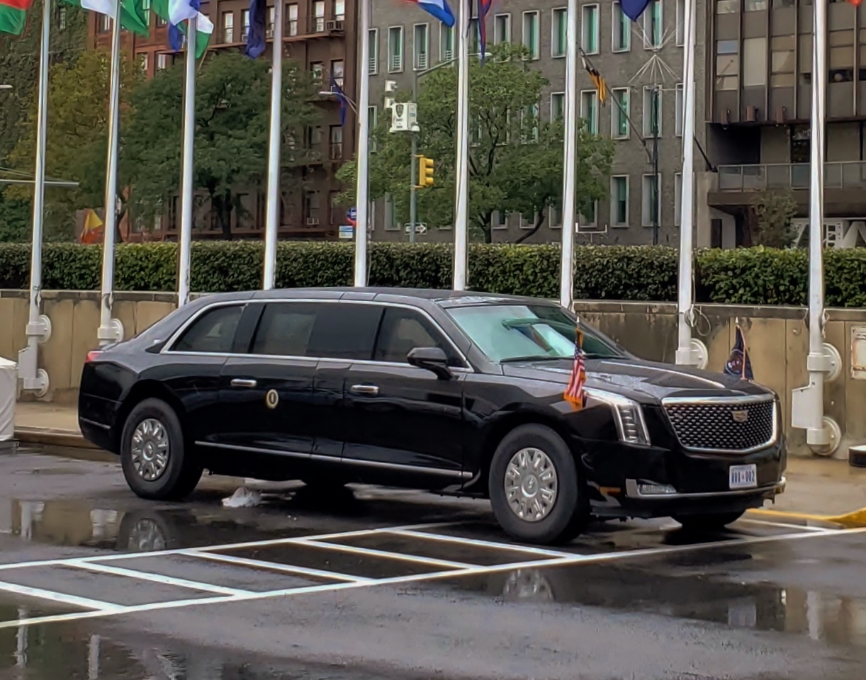 Auto van de president van Amerika