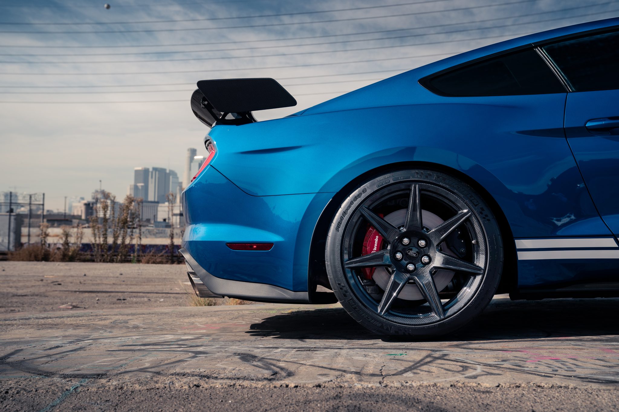 Koolstofvezel velgen Ford Mustang Shelby GT500