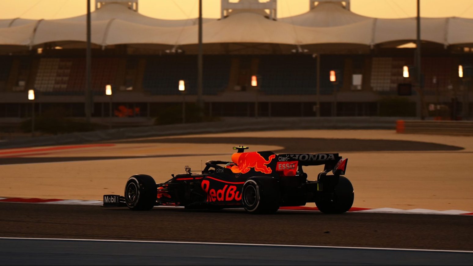 Sergio Perez in Bahrein