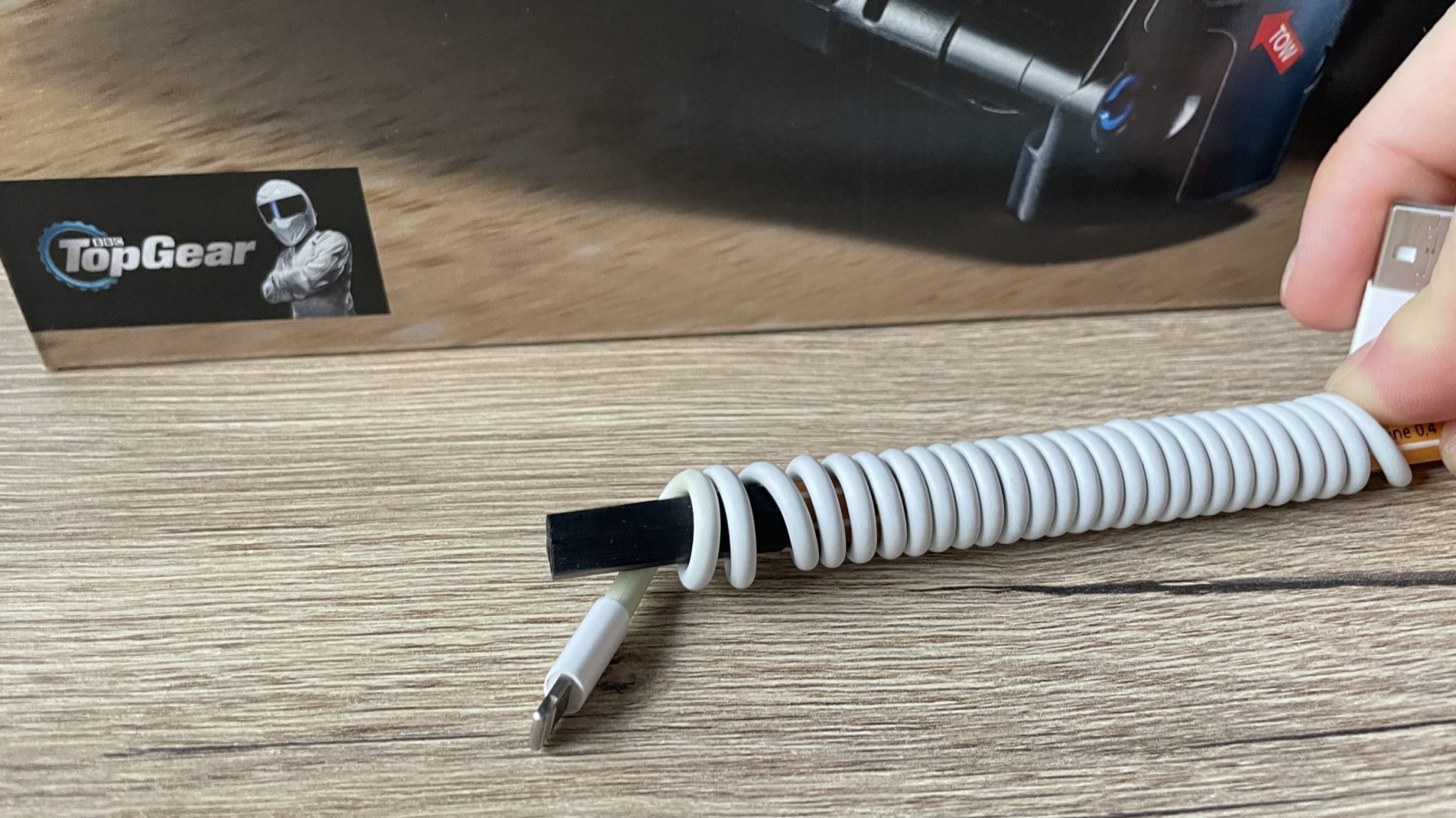 Telefoonkabel iPhone krul