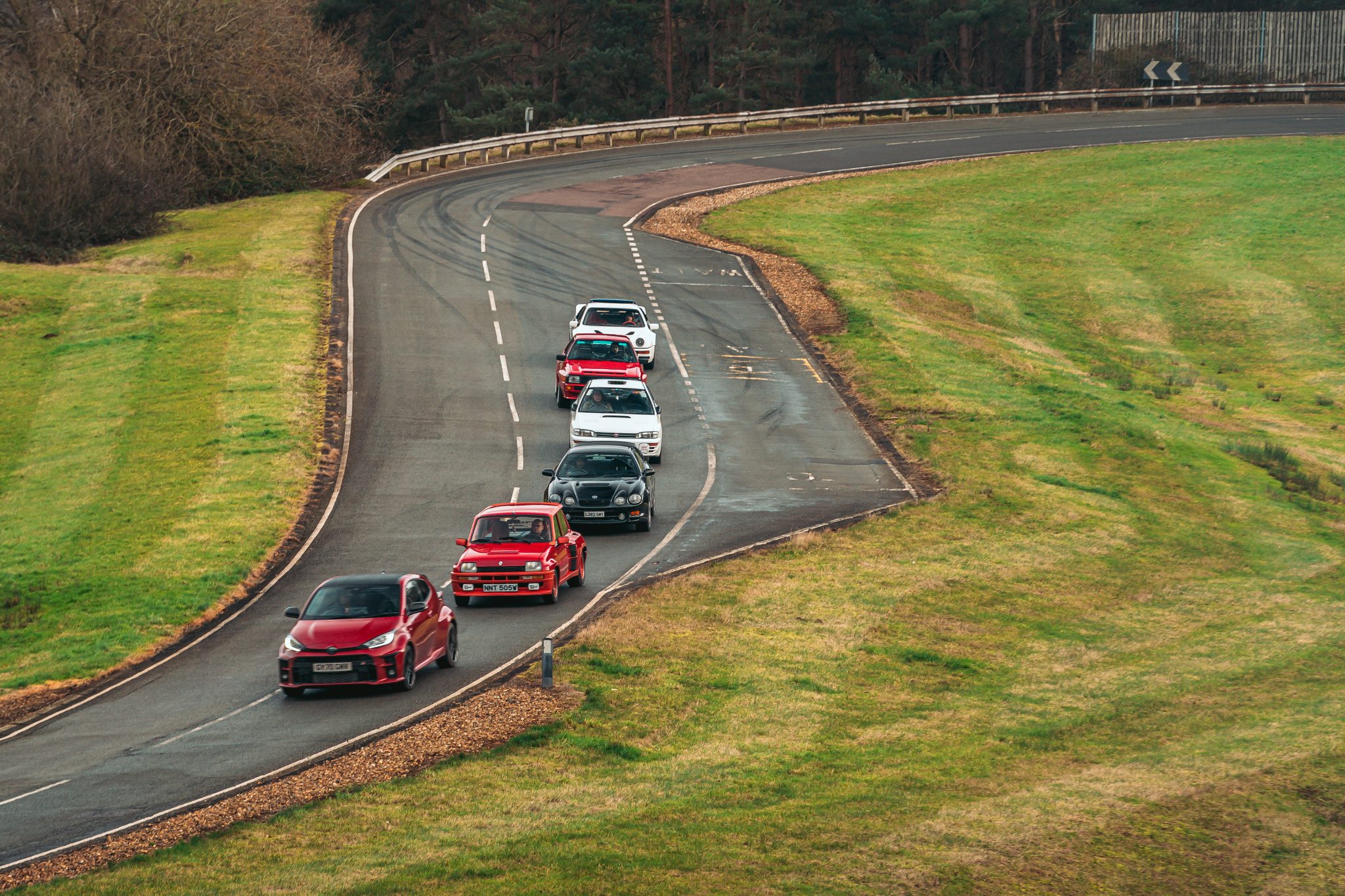 Toyota Celica vs Subaru Impreza vs Toyota GR Yaris vs Ford RS200 vs Audi Quattro vs Renault 5 Turbo