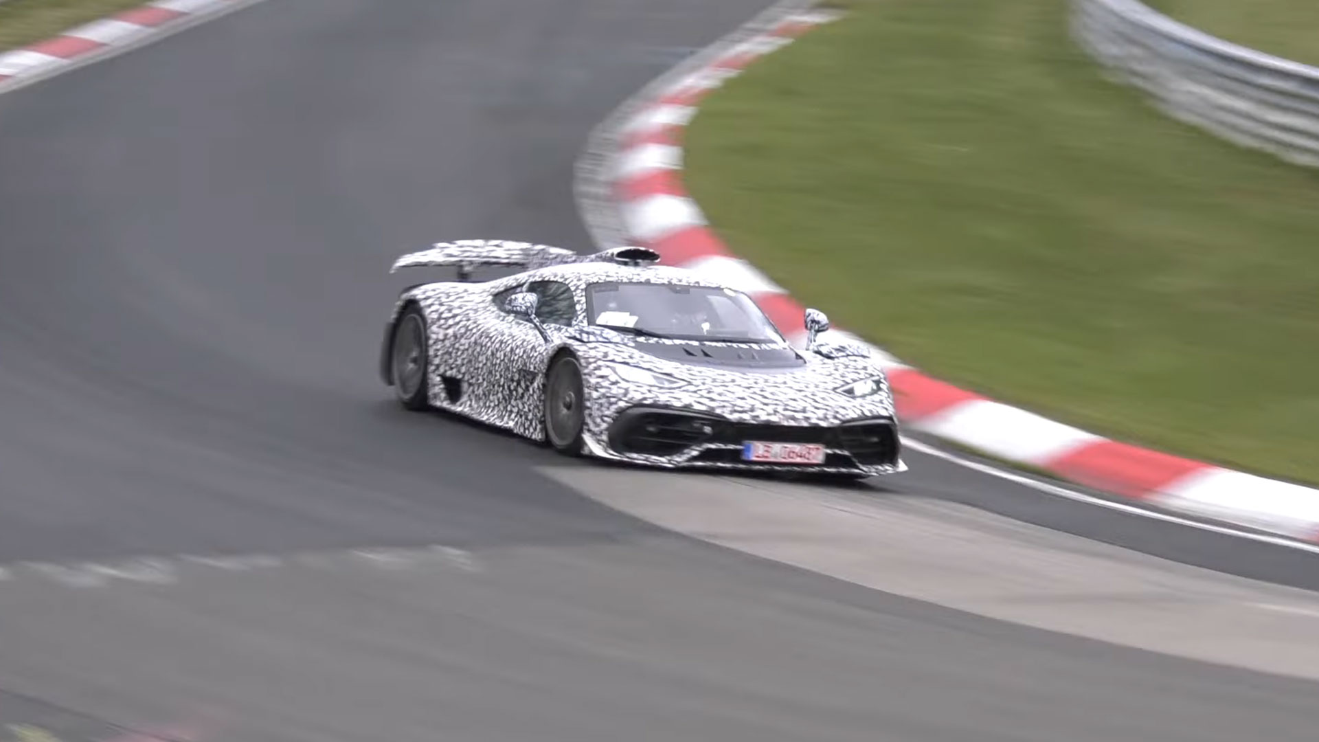 Mercedes-AMG One op de Nürburgring