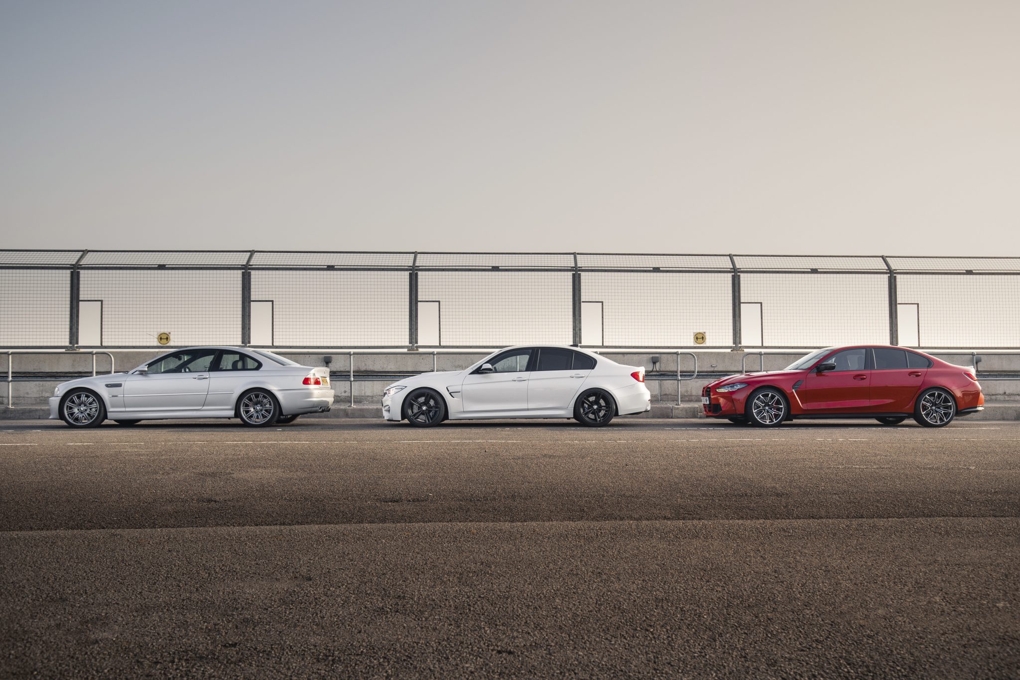 BMW M3 E46, F80 en G80