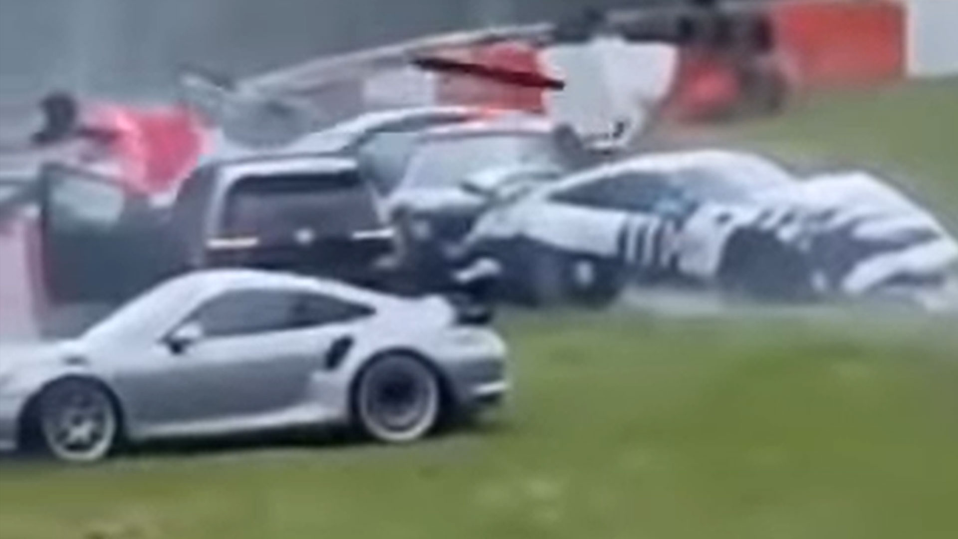 Crash op de Nurburgring
