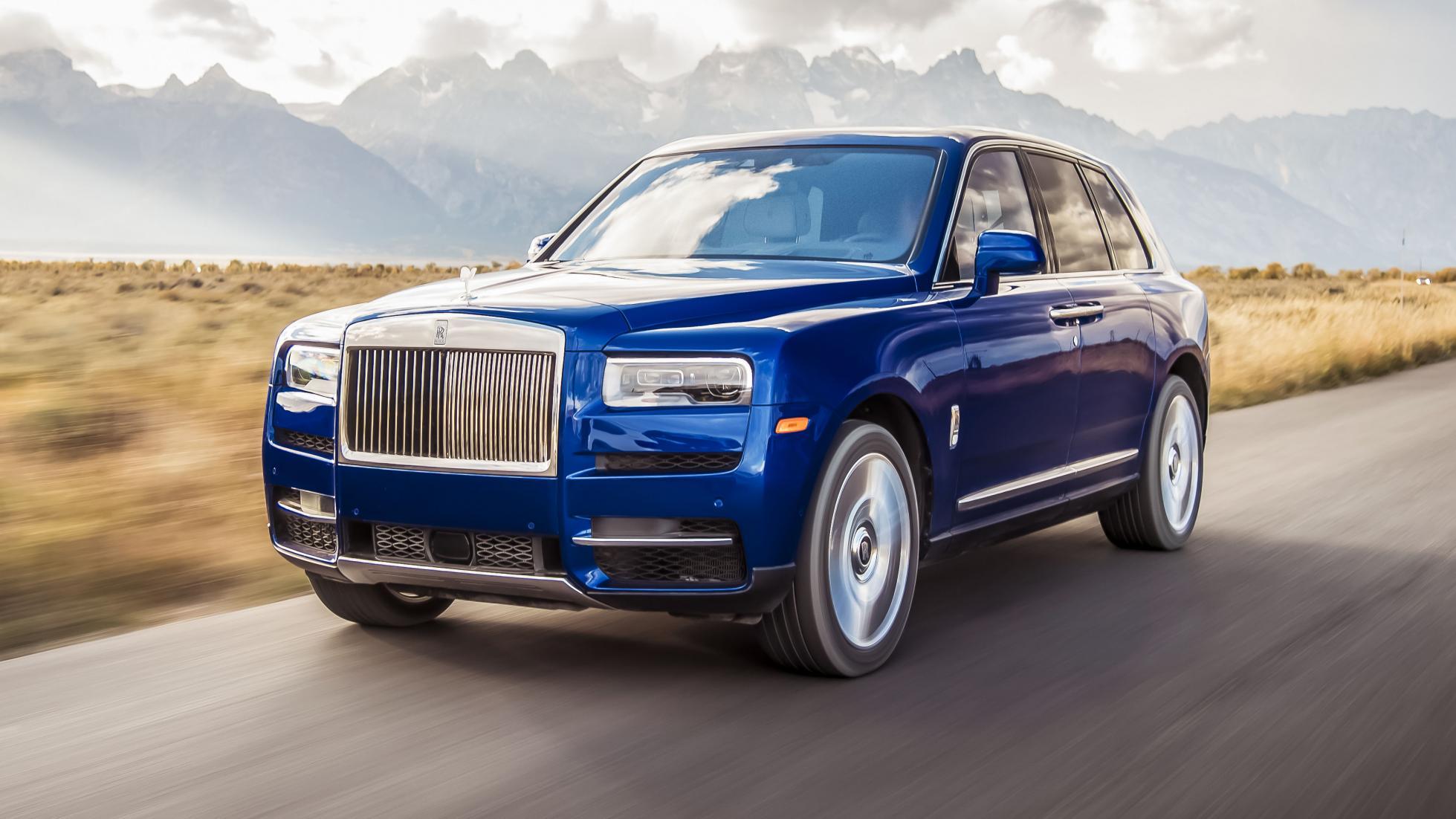 Rolls-Royce Cullinan (blauw)
