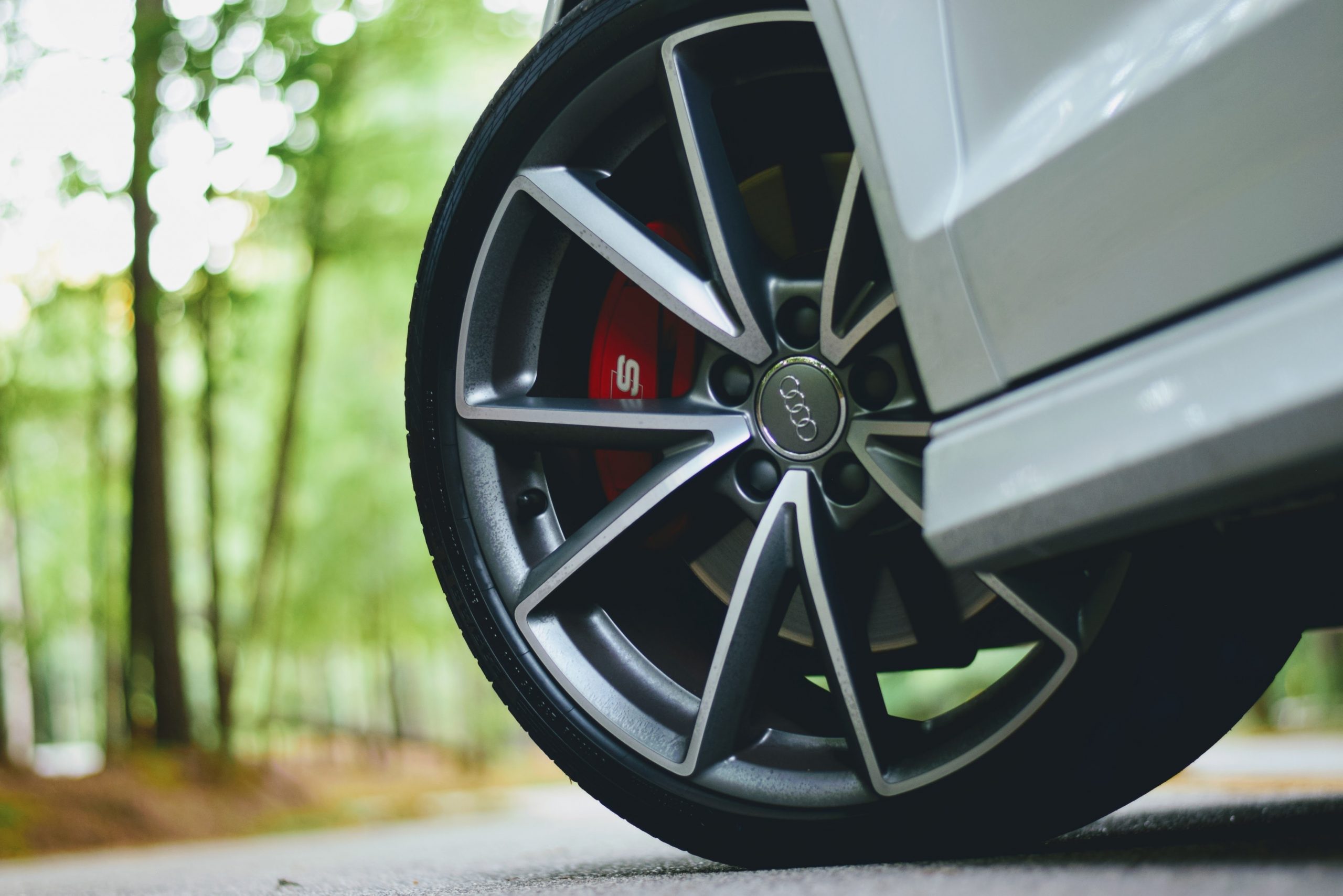 Velg en band van een Audi RS