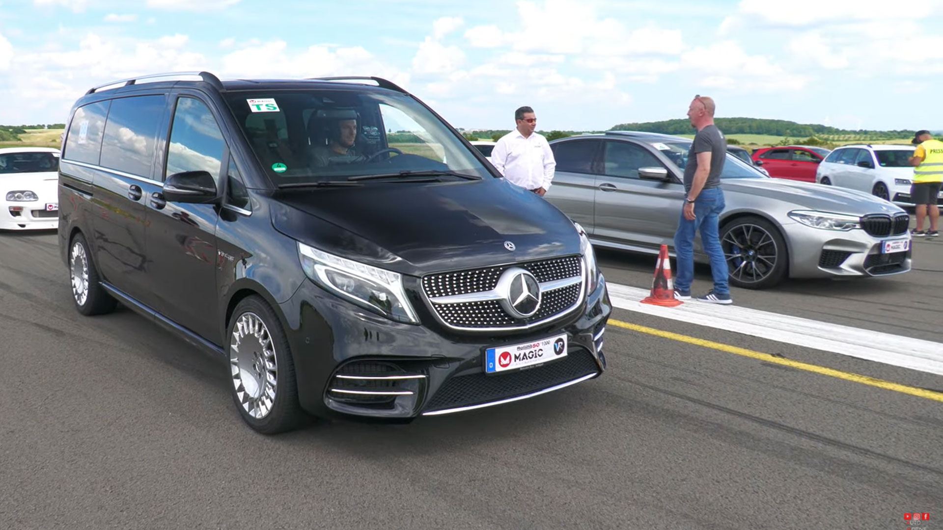 Mercedes V-klasse met 4.0 V8 van AMG
