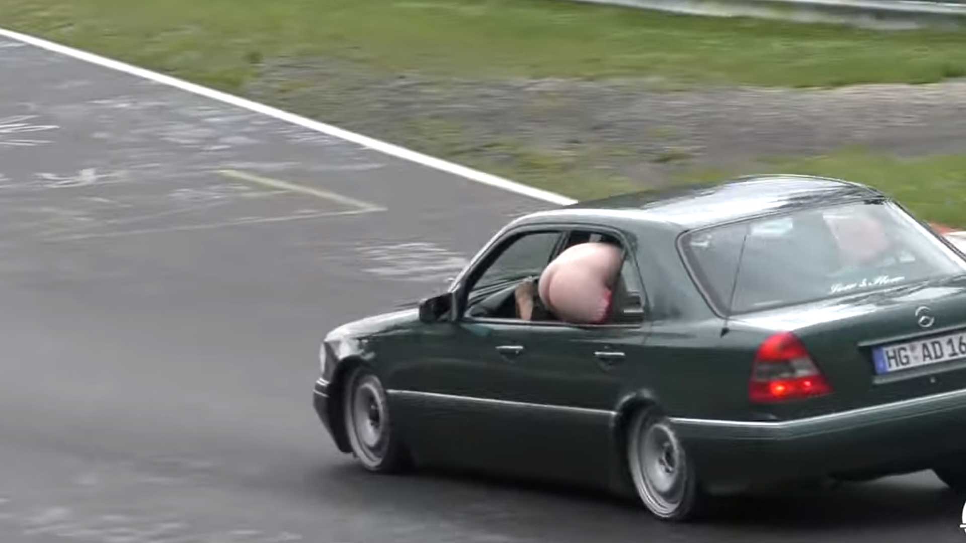Mercedes 'gaat tot het gaatje' op de Nürburgring