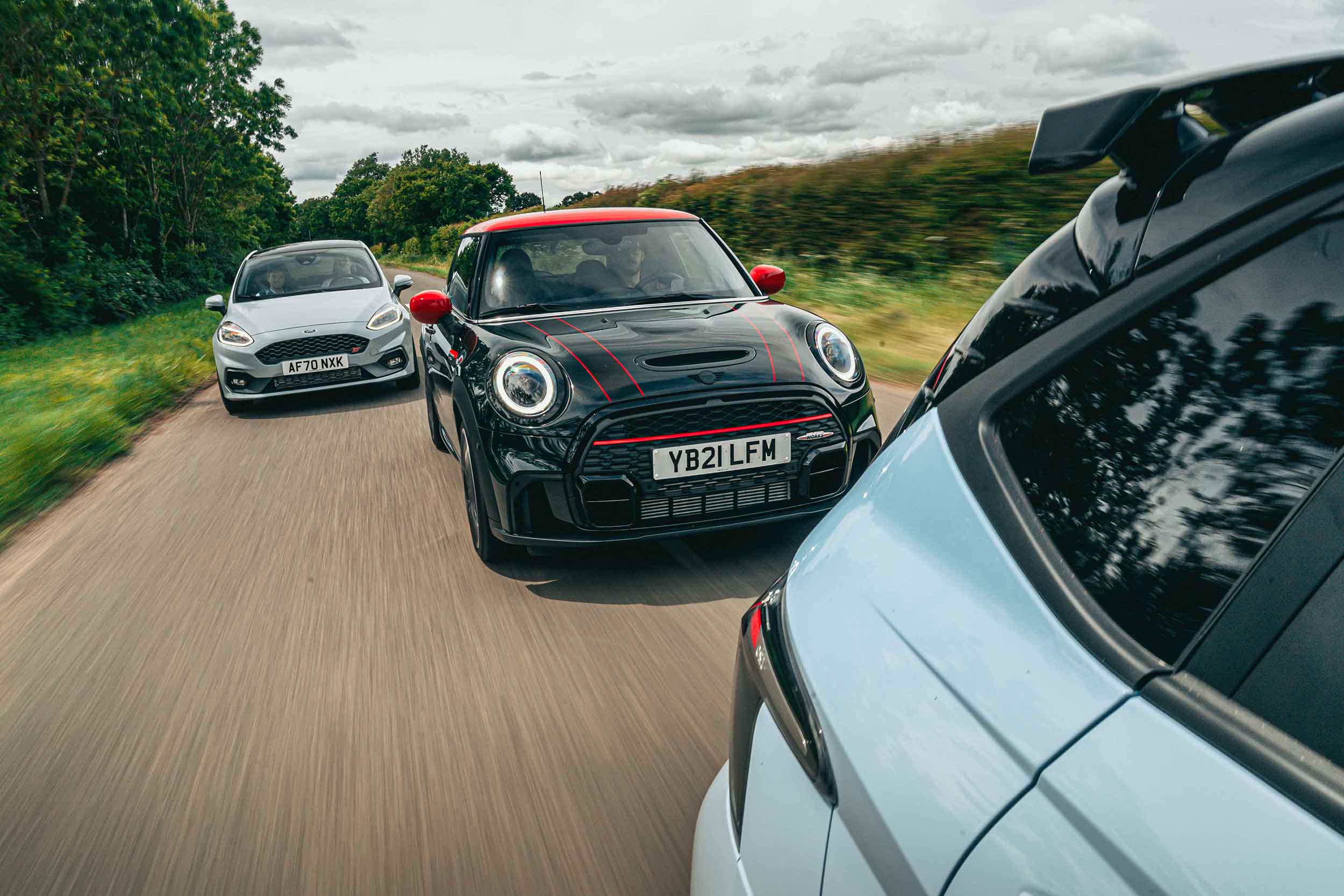 Hyundai i20 N vs Ford Fiesta ST vs Mini JCW