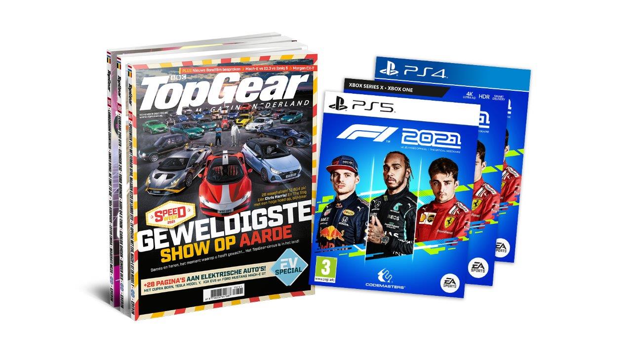 Halfjaarabonnement TopGear met F1 2021