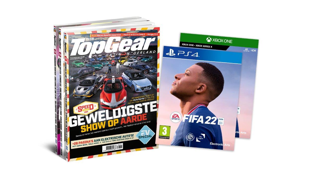 Halfjaarabonnement TopGear met FIFA 22