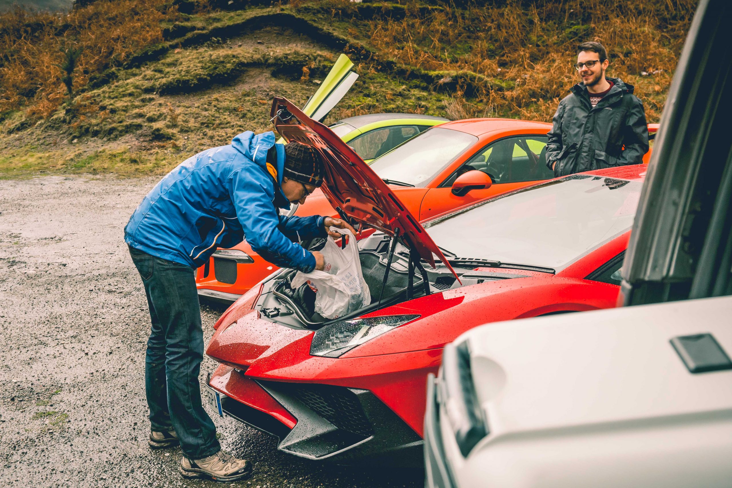 Lamborghini Aventador SV vs McLaren 675LT vs Porsche GT3 RS