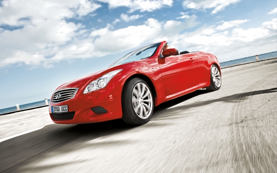 Autotest Infiniti G37 Cabriolet Topgear